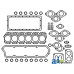 Fiat | Hesston F110 Tractor Gasket Set, Upper