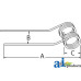 Galfre SEVERAL Hay Tedder Tedder Tooth (All Models with Black Tines)