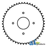 John Deere 7721 Combine Sprocket, Straw Walker Driven