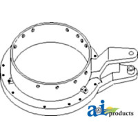 John Deere 9450 Combine Pivot, Female Race; Unloader Elbow (SN  695101 and greater)