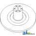 Sheave, Half; Inner, Feeder House, Hi Capacity (HEAVY DUTY) fits John Deere 9860STS Combine