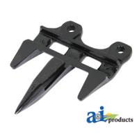 John Deere 930D Cutting Platform Guard, Knife; 4" Long Point, Short/Long/Short