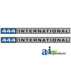 Image of Case | Case-IH 444 Tractor Hood Decal (OLD)