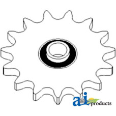 Image of Case | Case-IH 525 Cutting Platform Sprocket, Idler; Feeder Reverser