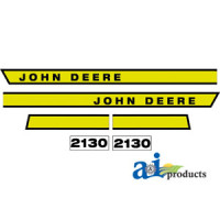 John Deere 2130 Tractor Hood Decal (EARLY MODEL)