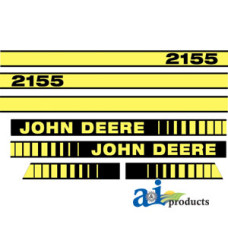 Hood Decal fits John Deere 2155 Tractor