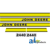 John Deere 2440 Tractor Hood Decal (EARLY MODEL)