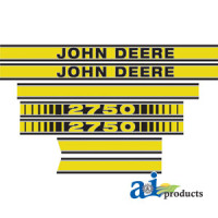 John Deere 2750 Tractor Hood Decal