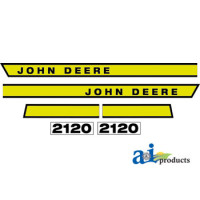 Hood Decal fits John Deere 2120 Tractor