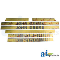 John Deere 2150 Tractor Hood Decal