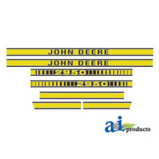 John Deere 2950 Tractor Hood Decal