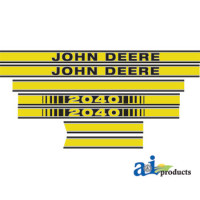 John Deere 2040 Tractor Hood Decal