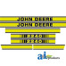 John Deere 2240 Tractor Hood Decal