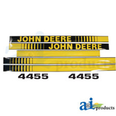 Hood Decal fits John Deere 4455 Tractor