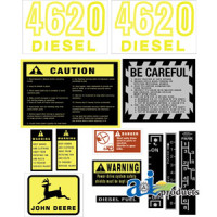 Hood Decal fits John Deere 4620 Tractor