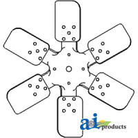 Ford | New Holland 2120 Tractor Fan (6 Blade, Pusher)