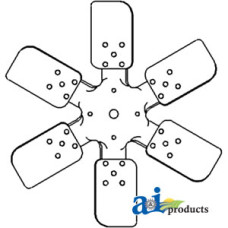 Image of Ford | New Holland 700 SERIES Tractor Fan (6 Blade, Pusher)