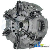 Case | Case-IH 1694 Tractor Pressure Plate: 6 lever, cast iron, indep PTO