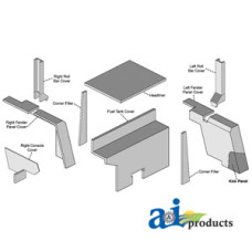 Case | Case-IH 1370 Tractor -ab Upholstery Kit