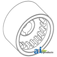 Case | Case-IH 885 Tractor Coupler, Hydraulic Pump Drive Shaft