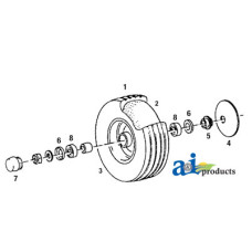 Image of Deutz (Allis) KH2.52DN Hay Tedder Cover