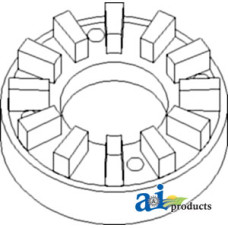 John Deere 3030 Tractor Coupling, Hydraulic Pump Drive