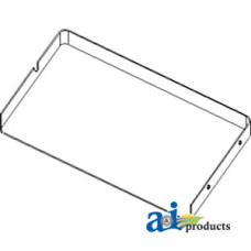Cover, Battery Box; RH fits John Deere 2555 Tractor