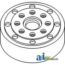 John Deere 2155 Tractor Gear, Differential (with 4WD Front Axle)