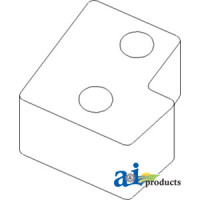 John Deere 7515 Tractor Spacer, Drawbar