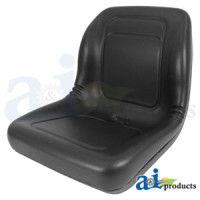 Yanmar SEVERAL Compact Tractor Seat, Lawn and Garden, UTV, Tractor, Black Vinyl