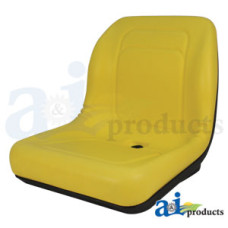 Image of Yanmar SEVERAL Compact Tractor Seat, Lawn & Garden, UTV, Tractor, Yellow Vinyl