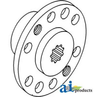 Oliver SUPER 66 Tractor Hub, PTO Drive (Bushing Type) (RC SN  420001-7084, Std. SN  470001-7084 and Ind. SN  462001-7084)