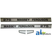 Massey Ferguson 275 Tractor Hood Decal (HUMP MF)