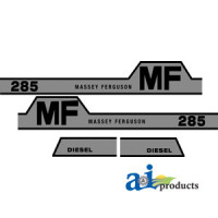 Massey Ferguson 285 Tractor Hood Decal (HUMP MF)