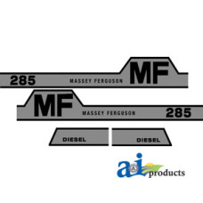Massey Ferguson 285 Tractor Hood Decal (HUMP MF)