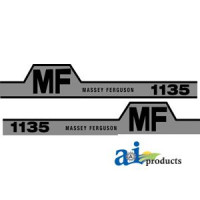 Massey Ferguson 1135 Tractor Hood Decal