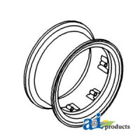 Ford | New Holland 9N Tractor Rim, Rear Wheel 10" X 28" 6 Loop