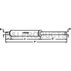 Image of Leyland 253 Tractor Muffler (W/ AD3.152 Engine)