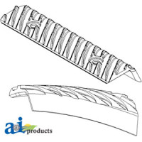 Case | Case-IH 1682 Combine Rotor Bar Kit, Standard