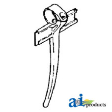 Image of Gleaner 500 Grain Head Poly Reel Finger (Double Wing) (SERIES HEAD)