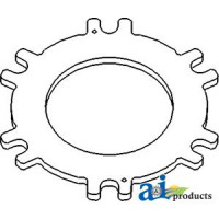 John Deere 7405 Tractor Plate, Clutch (with POWRQUAD TRANSMISSION)