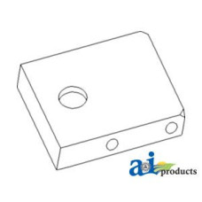 John Deere 7830 Tractor Lock Plate, Draft Link End