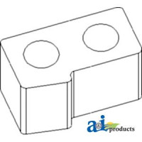 John Deere 8345RT Tractor Spacer, Drawbar