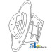 Thermostat, 180° fits John Deere 500 Industrial/Construction