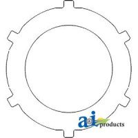John Deere 4520 Tractor Plate, Trans Rear Clutch Pack (with powershift)