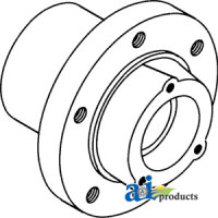 John Deere 2510 Tractor Hub, 6 Bolt