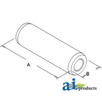 John Deere 4430 Tractor Pivot Pin, Rear (with MFWD)