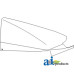 Panel, Fender Trim; RH fits John Deere 4630 Tractor