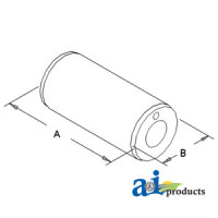 John Deere 4755 Tractor Pivot Pin, Front