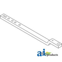 John Deere 2520 Tractor Drawbar with 2.500" Offset (with HD HI-CROP)